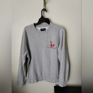 Bonobos Men's Skier Jump Embroidered Crewneck Sweatshirt Size L